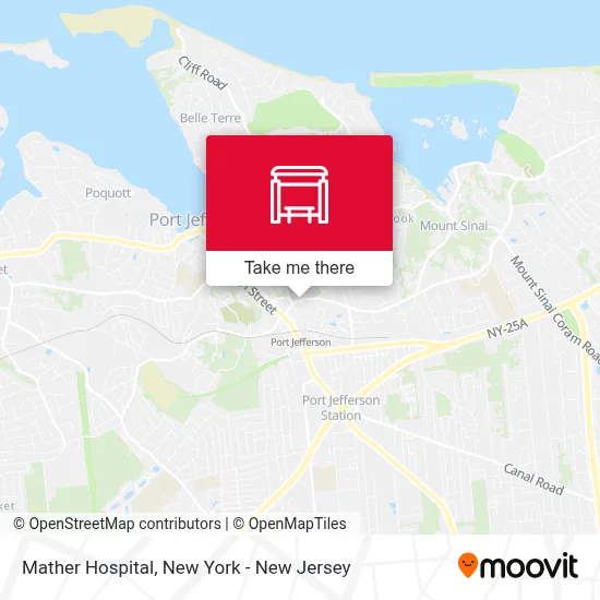 Mather Hospital map