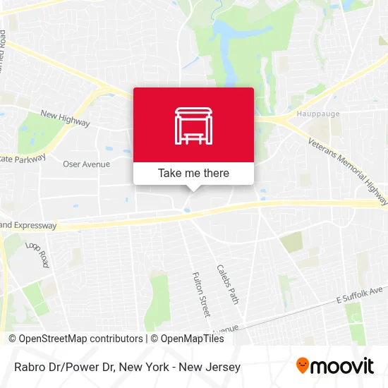 Rabro Dr/Power Dr map