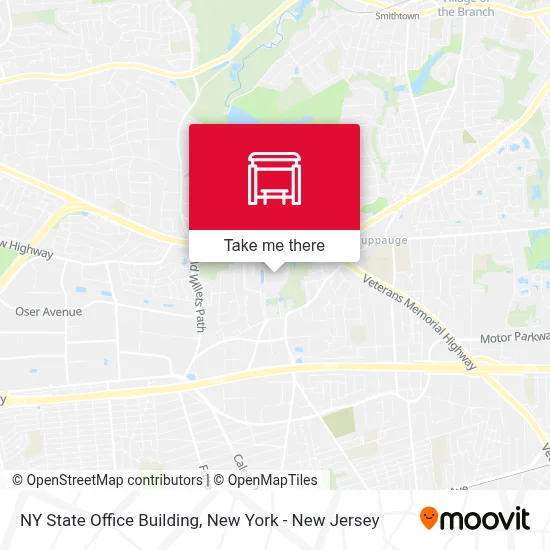 NY State Office Building map