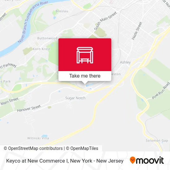 Keyco at New Commerce I map