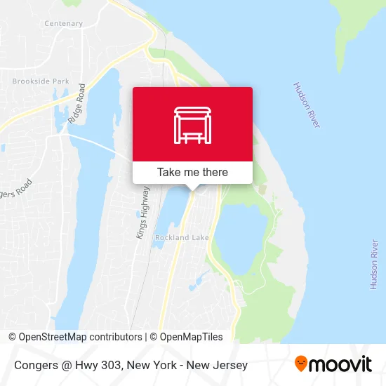 Congers @ Hwy 303 map