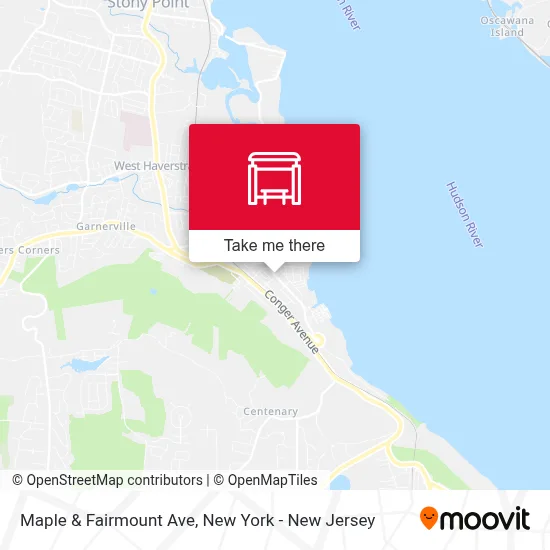 Maple & Fairmount Ave map