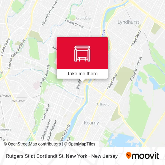 Rutgers St at Cortlandt St map