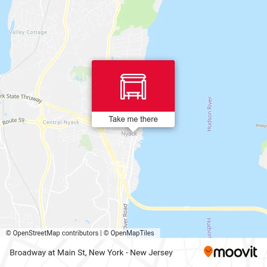 Broadway at Main St map