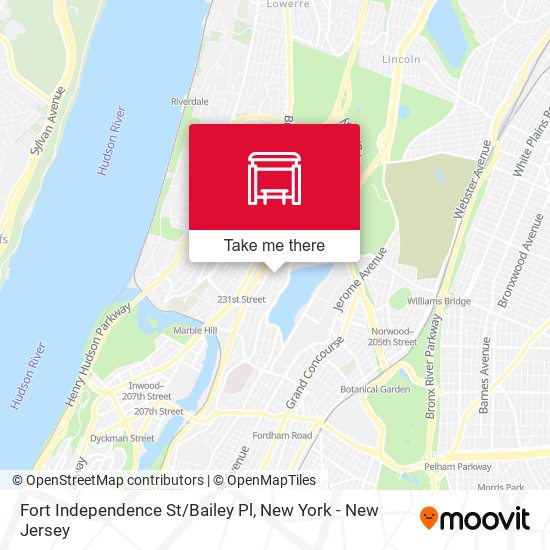 Mapa de Fort Independence St/Bailey Pl