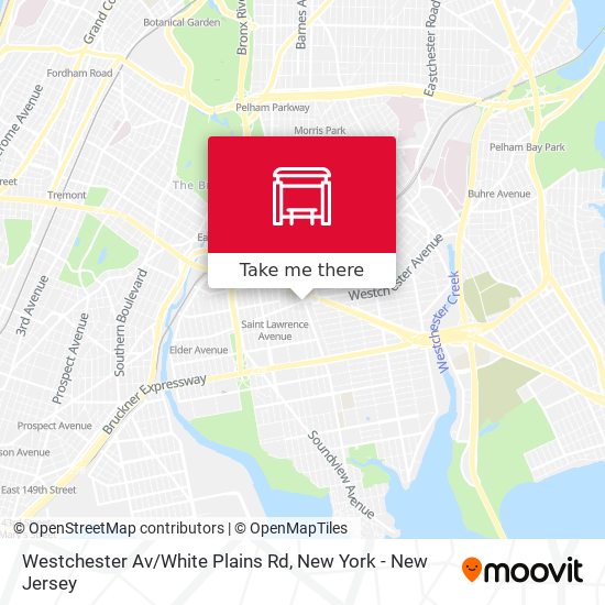 Westchester Av/White Plains Rd map