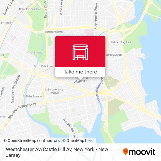 Westchester Av/Castle Hill Av map