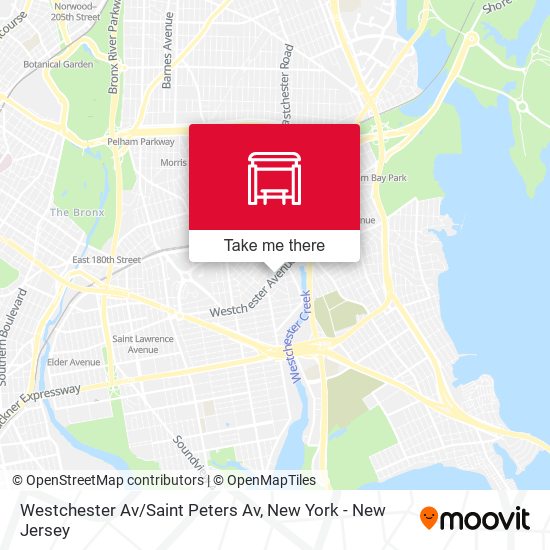 Westchester Av/Saint Peters Av map