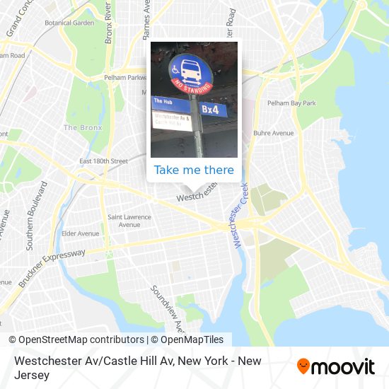 Westchester Av/Castle Hill Av map