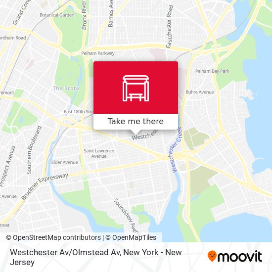 Mapa de Westchester Av/Olmstead Av