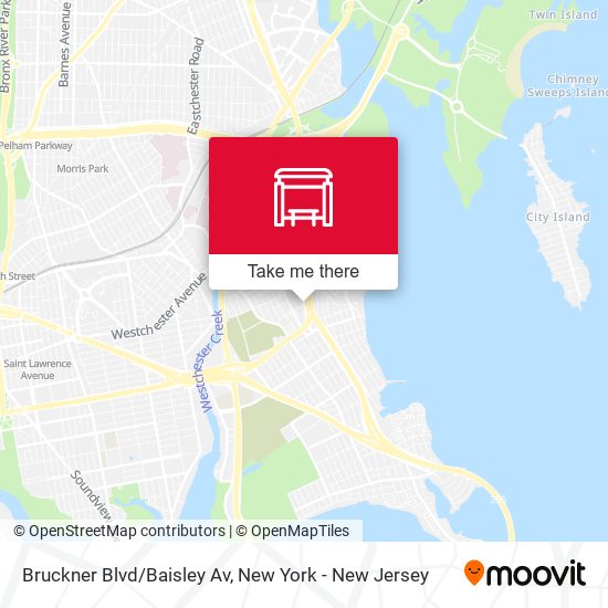 Mapa de Bruckner Blvd/Baisley Av