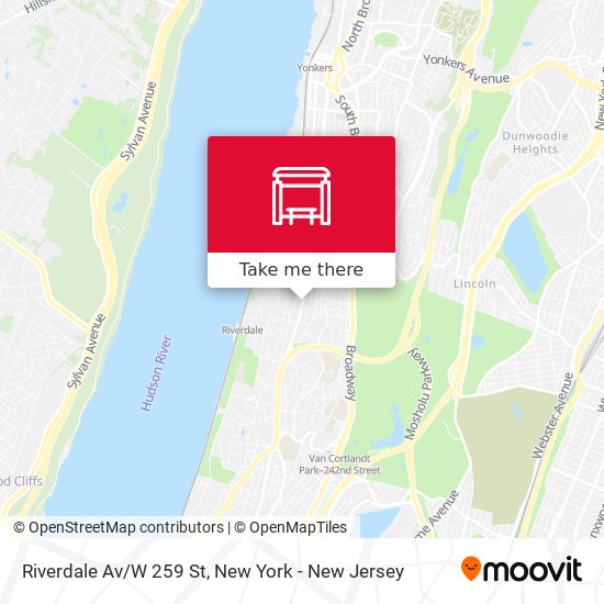 Mapa de Riverdale Av/W 259 St