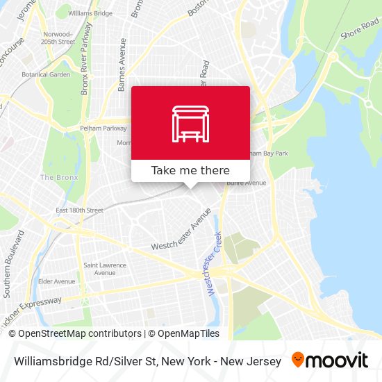 Mapa de Williamsbridge Rd/Silver St
