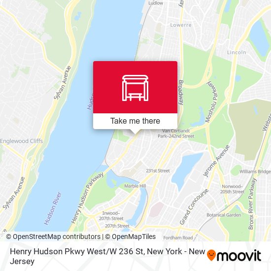 Mapa de Henry Hudson Pkwy West / W 236 St