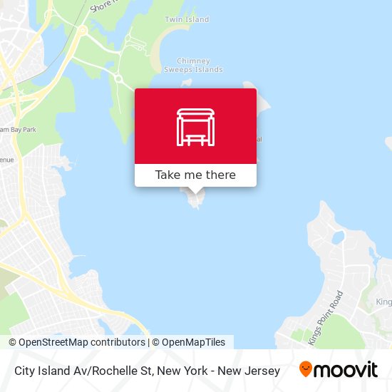 City Island Av/Rochelle St map