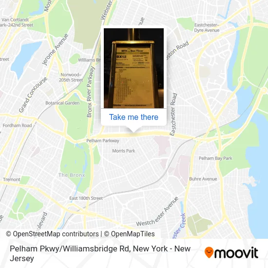 Pelham Pkwy/Williamsbridge Rd map