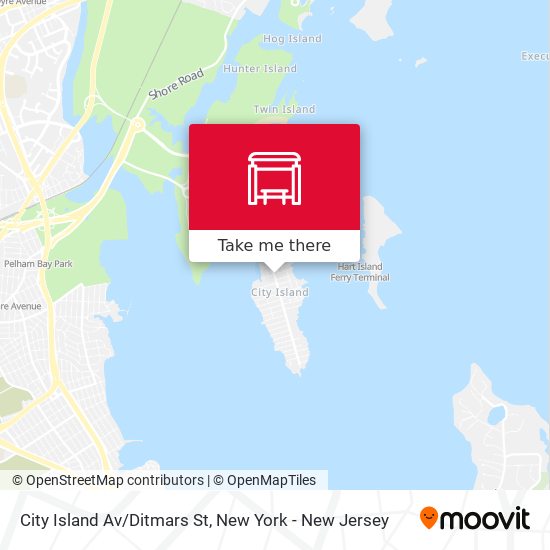 City Island Av/Ditmars St map