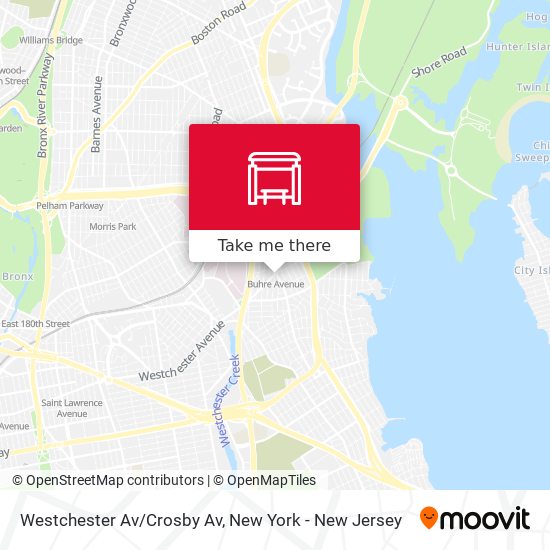 Mapa de Westchester Av/Crosby Av
