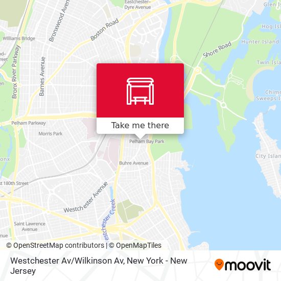 Westchester Av/Wilkinson Av map