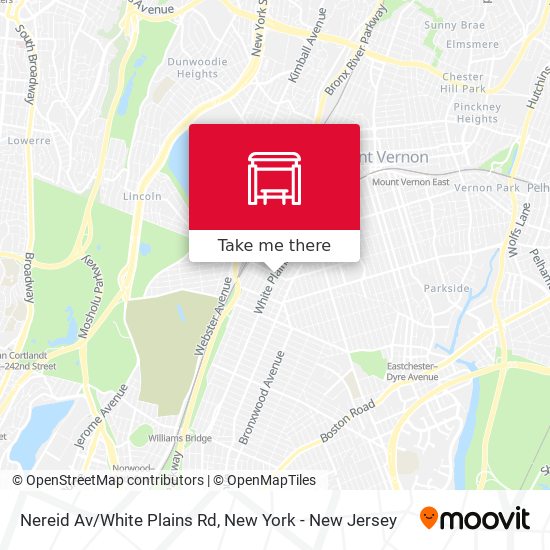 Nereid Av/White Plains Rd map