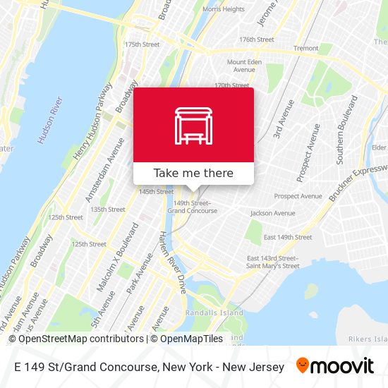 Mapa de E 149 St/Grand Concourse