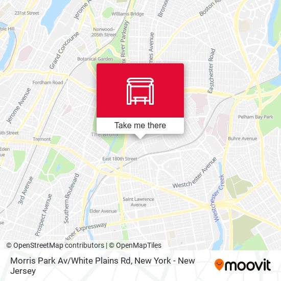 Mapa de Morris Park Av/White Plains Rd