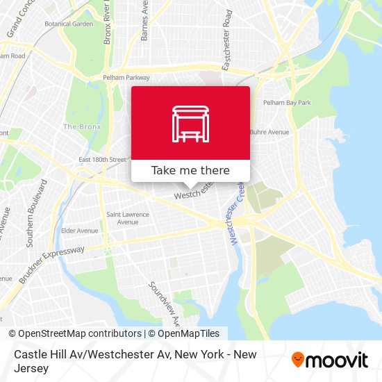 Castle Hill Av/Westchester Av map