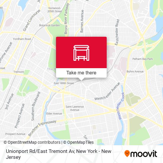 Mapa de Unionport Rd/East Tremont Av