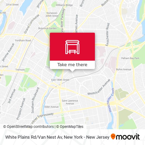 Mapa de White Plains Rd/Van Nest Av