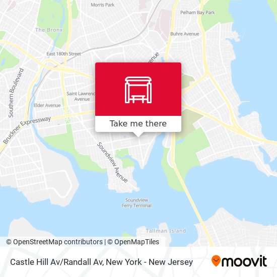 Mapa de Castle Hill Av/Randall Av