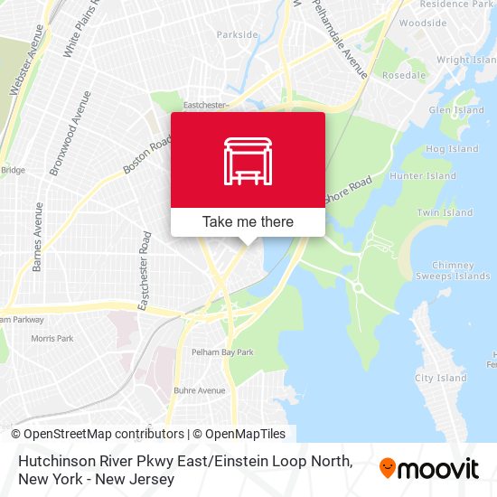 Mapa de Hutchinson River Pkwy East / Einstein Loop North