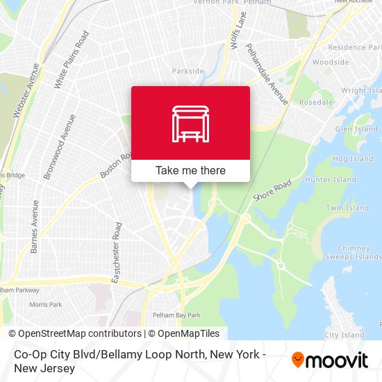 Co-Op City Blvd / Bellamy Loop North map