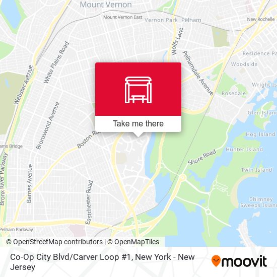 Co-Op City Blvd / Carver Loop  #1 map