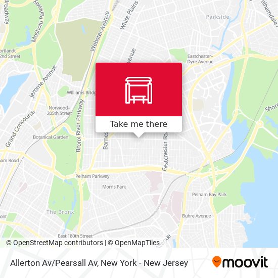 Mapa de Allerton Av/Pearsall Av
