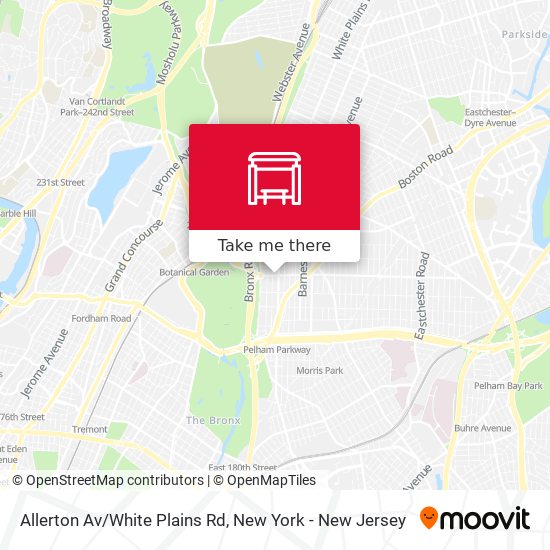 Mapa de Allerton Av/White Plains Rd