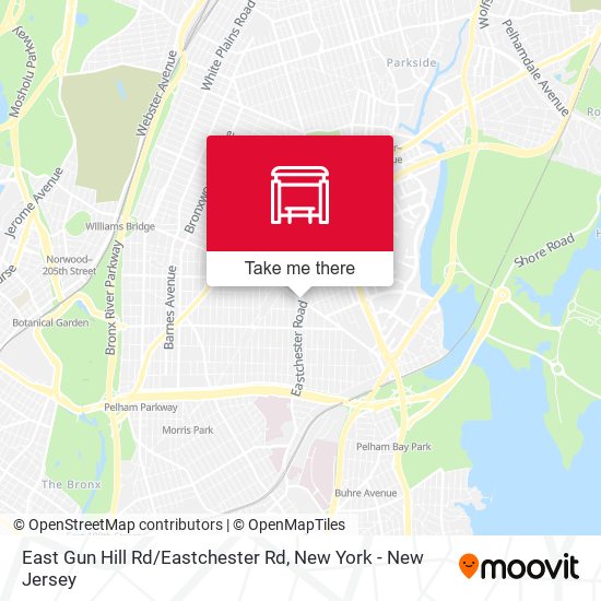 East Gun Hill Rd / Eastchester Rd map