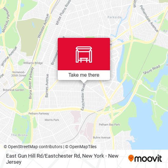 East Gun Hill Rd / Eastchester Rd map