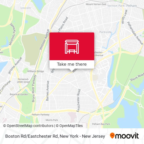 Mapa de Boston Rd/Eastchester Rd