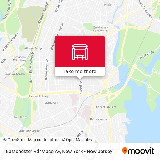 Eastchester Rd/Mace Av map