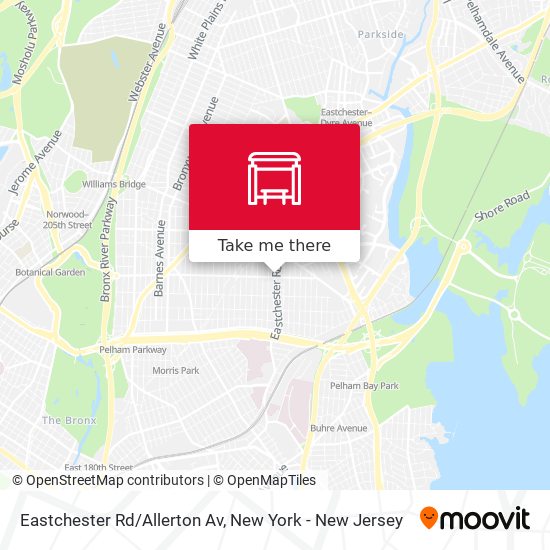 Eastchester Rd/Allerton Av map