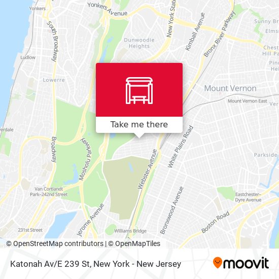 Mapa de Katonah Av/E 239 St