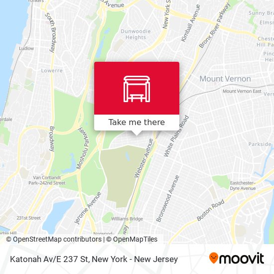 Mapa de Katonah Av/E 237 St
