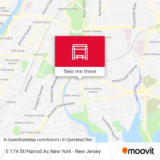 Mapa de E 174 St/Harrod Av