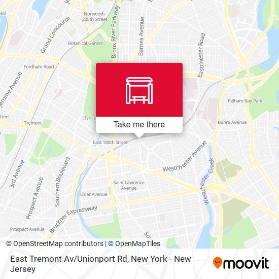 East Tremont Av/Unionport Rd map