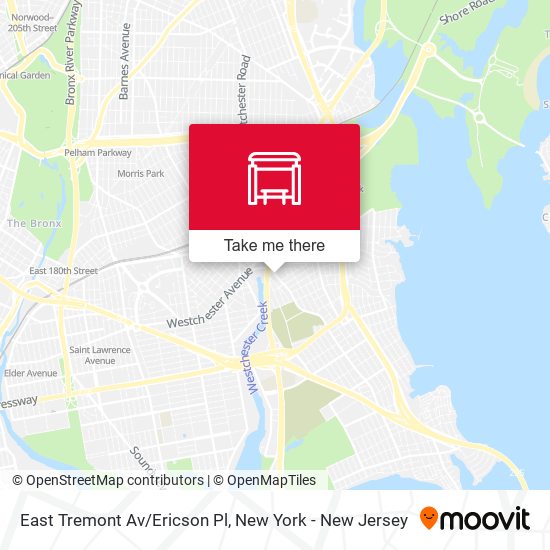 East Tremont Av/Ericson Pl map