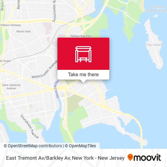 East Tremont Av/Barkley Av map