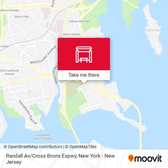 Randall Av/Cross Bronx Expwy map