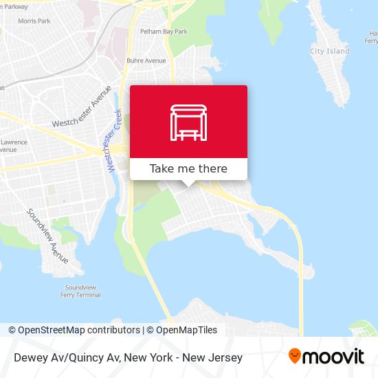 Mapa de Dewey Av/Quincy Av