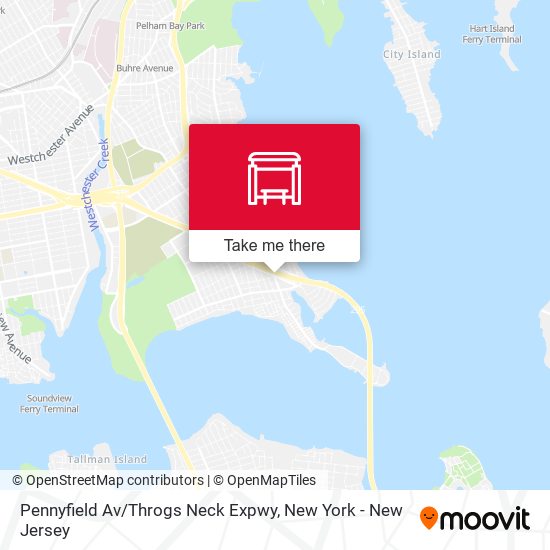Mapa de Pennyfield Av / Throgs Neck Expwy