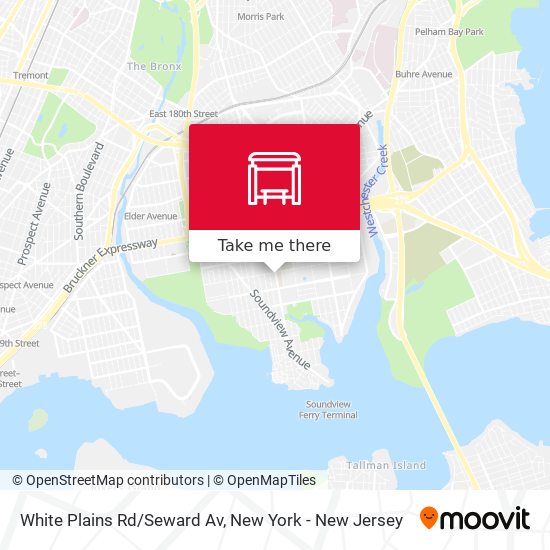 Mapa de White Plains Rd/Seward Av